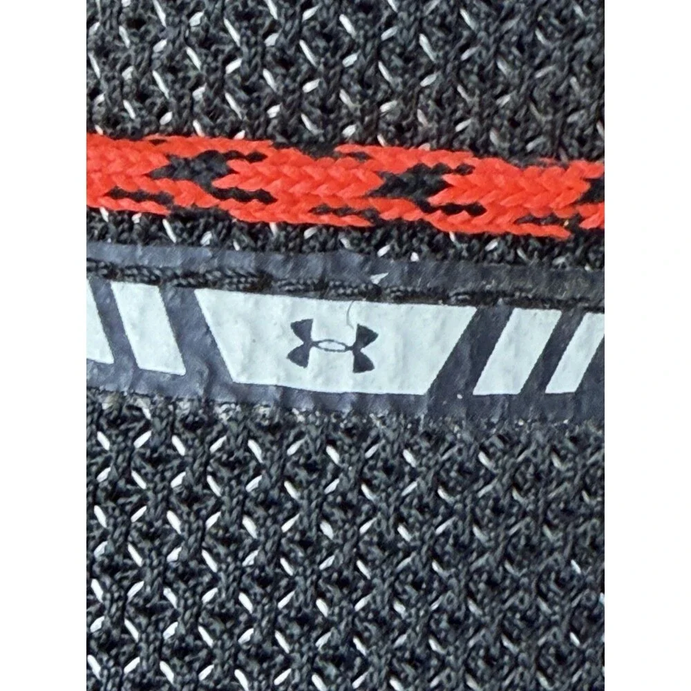 Under Armour Verge Low Hiking Shoes Men’s 8.5 Black Red Michelin Trail NWOB